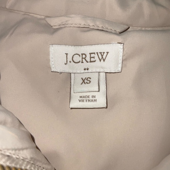 J. Crew Light Tan Quilted Vest - Picture 4 of 6